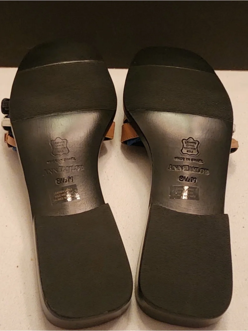 Ann Taylor three leather